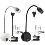 led hose spotlight bedside 220V reading lamp hose wall lamp 3W hose lamp snake reading lamp gooseneck lamp - Alibaba