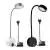 D [ European plug cord ] Gooseneck lamp