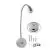 silver [B ] Gooseneck lamp