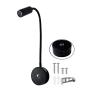 LED RV Light 12-24V RV Lighting USB Gooseneck Spotlight Ship Yacht Light Snake RV Reading Light 