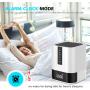 Night Light Bluetooth Speaker, 5 in 1 Touch Control Bedside Lamp Dimmable Multi-Color Changing, Bedroom Alarm Clock, Best Birthday Gift Ideas for 10 11 12 13 14 Year Old Teenage Girls/Boys