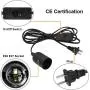 Plug in Hanging Light Kit, Retro Hanging Lights with Plug in Cord, E26 E27 Industrial Pendant Light Fixture, 9.8 FT Cord with On/Off Switch Hanging Lamp for Living Room Bedroom 2 Pack (Black) Plug in Hanging Light Kit, Retro Hanging Lights with Plug in Cord, E26 E27 Industrial Pendant Light Fixture, 9.8 FT Cord with On/Off Switch Hanging Lamp for Living Room Bedroom 2 Pack (Black)