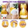 Goodyking Paint Your Own Cat Lamp Kit, DIY Cat Crafts Night Light, Painting Kit Arts & Crafts for Kids Ages 8-12, Art Supplies Birthday Easter Party Holiday Gift for Teens Girls Boys Age 3 4 5 6 7 8+