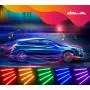 Govee Car LED Lights, Smart Car Interior Lights with App Control, RGB Lights with DIY Mode and Music Mode, 2 Lines Design LED Lights for Cars with Car Charger, 12V Govee Car LED Lights, Smart Car Interior Lights with App Control, RGB Lights with DIY Mode and Music Mode, 2 Lines Design LED Lights for Cars with Car Charger, 12V