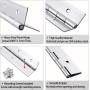 Heavy Duty Piano Hinge 48 Inch x 1.5 Inch thickness 0.06 inch Stainless Steel Continuous & Piano Hinges with Holes, 1.5 inch open width, Screw included