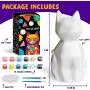 Goodyking Paint Your Own Cat Lamp Kit, DIY Cat Crafts Night Light, Painting Kit Arts & Crafts for Kids Ages 8-12, Art Supplies Birthday Easter Party Holiday Gift for Teens Girls Boys Age 3 4 5 6 7 8+ Goodyking Paint Your Own Cat Lamp Kit, DIY Cat Crafts Night Light, Painting Kit Arts & Crafts for Kids Ages 8-12, Art Supplies Birthday Easter Party Holiday Gift for Teens Girls Boys Age 3 4 5 6 7 8+
