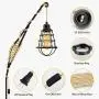 Plug in Pendant Light Cord, Farmhouse Hanging Lights with Plug in Cord, 15FT Hemp Rope Plugin Hanging Light Cord Kit with On/Off Switch, E26 E27 Light SocketCord for HangingLight Plug in Pendant Light Cord, Farmhouse Hanging Lights with Plug in Cord, 15FT Hemp Rope Plugin Hanging Light Cord Kit with On/Off Switch, E26 E27 Light SocketCord for HangingLight