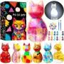 Goodyking Paint Your Own Cat Lamp Kit, DIY Cat Crafts Night Light, Painting Kit Arts & Crafts for Kids Ages 8-12, Art Supplies Birthday Easter Party Holiday Gift for Teens Girls Boys Age 3 4 5 6 7 8+ Goodyking Paint Your Own Cat Lamp Kit, DIY Cat Crafts Night Light, Painting Kit Arts & Crafts for Kids Ages 8-12, Art Supplies Birthday Easter Party Holiday Gift for Teens Girls Boys Age 3 4 5 6 7 8+