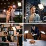 Neewer 2 Packs Dimmable Bi-Color 480 LED Video Light and Stand Lighting Kit Includes: 3200~5600K CRI 96+ LED Panel with U Bracket, 75 inches Light Stand for YouTube Studio Photography, Video Shooting