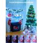 Moonflor 10FT Fairy Lights Color Changing - 100 LED 22 Colors Cluster Fairy Lights with Remote, Firecracker String Lights with 12 Modes, Easter Fairy Lights for Bedroom Indoor Classroom Christmas