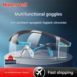 Honeywell Goggles Labor Protection Work Transparent Splash-proof Sand-proof Dust-proof Motorcycle Riding Protective Glasses