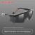 100111 Black frame grey lenses ( Anti-glare and anti-fog )