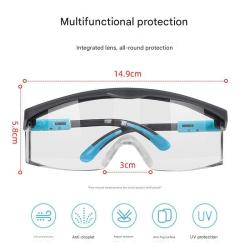 Honeywell Goggles Labor Protection Work Transparent Splash-proof Sand-proof Dust-proof Motorcycle Riding Protective Glasses