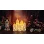 Kakoya Flameless Candle Battery Operated, 5 Acrylic Flickering LED Candles With Remote Control, Flameless Pillar Candle With Embedded Star String, Home Decor Halloween Christmas Ambience Wedding Decoration, Home Decorationakoy