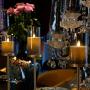 [3 Flameless Candles with Timer] 3pcs Flameless Candles with Remote Timer: 3D Candle Battery Powered LED Column Candles, Unbreakable Acrylic Fake Candle Set for Home Decoration Romantic Ambiance - Gray