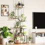 Plant Stand Indoor with Grow Lights, 8 Tiered Plant Shelf, 63" Tall Stand for Indoor Plants Multiple, Metal Plant Flower Holder, Plant Rack for Home, Patio, Balcony