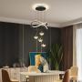 Modern Black LED Chandeliers, Dimmable 3-Color Kitchen Island Pendant Light For Dining Room, Bedroom, Living Room, Contemporary Hanging Ceiling Light, Linear Island Lamp Modern Black LED Chandeliers, Dimmable 3-Color Kitchen Island Pendant Light For Dining Room, Bedroom, Living Room, Contemporary Hanging Ceiling Light, Linear Island Lamp