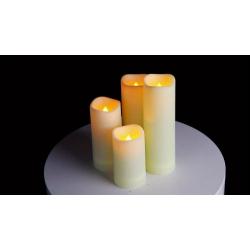 48/ Indoor And Outdoor Flameless Candles, 8 Remote Controls (IP44), Polished Plastic LED Column Candles, Timers, Dimmer Downlights, Wedding, Halloween, Christmas Decorations, Home Decorations, Separate AA Battery Power