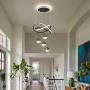 Modern Black LED Chandeliers, Dimmable 3-Color Kitchen Island Pendant Light For Dining Room, Bedroom, Living Room, Contemporary Hanging Ceiling Light, Linear Island Lamp Modern Black LED Chandeliers, Dimmable 3-Color Kitchen Island Pendant Light For Dining Room, Bedroom, Living Room, Contemporary Hanging Ceiling Light, Linear Island Lamp