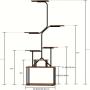 Plant Stand Indoor with Grow Lights, 8 Tiered Plant Shelf, 63" Tall Stand for Indoor Plants Multiple, Metal Plant Flower Holder, Plant Rack for Home, Patio, Balcony