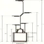 Plant Stand Indoor with Grow Lights, 8 Tiered Plant Shelf, 63" Tall Stand for Indoor Plants Multiple, Metal Plant Flower Holder, Plant Rack for Home, Patio, Balcony