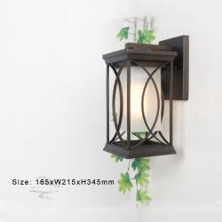 Modern Outdoor Wall Light Exterior Light Fixtures, Black Aluminum with Frosted Glass Create Gorgeous Lighting Effects UL and IP65 Waterproof Wall Sconce Outdoor for Garage, Front Porch Lighting