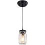 WTYUIO Mason Jar Light, 1 Light Kitchen Island Pendant Light Farmhouse Chandelier Flush Mount Ceiling Light for Kitchen Living Room Barn Dining Room WTYUIO Mason Jar Light, 1 Light Kitchen Island Pendant Light Farmhouse Chandelier Flush Mount Ceiling Light for Kitchen Living Room Barn Dining Room