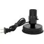 Creative Hobbies DIY Mason Jar Lamp Making Kit - Black Color Lid & Socket Great for Lamp Conversion, Fits Wide Mouth Canning, Fruit, Mason Jars, Pre-Wired and Easy to Use