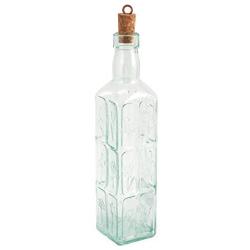 Bormioli Rocco Country Home Fiori Bottle, 18-1/2-Ounce, Clear