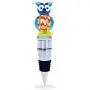 Cheers Owl Glass Wine Stopper With LED Changing Lights - Elegant Multi Color LED Lights Wine Bottle Stopper, Reusable Wild Life Animal Bottle Topper Plug Sealer, Cute Home Decor & Bar Tool Accessory