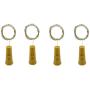 LiXiongBao 4 Pack 6.6 Ft 20 LED Battery Operated LED Mini Fairy String Lights Wine Bottle Lights with Cork for DIY, Party, Decor, Christmas, Halloween,Wedding,Outdoor,Patio,Garden,Pathway (Warm White)
