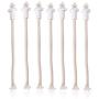 Yosoo 7Pcs Oil Lantern Wick Heat-Resistant Kerosene Wick for Ceramic Holders Torch Wine Bottle Oil Candle Lamp 4inch