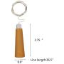 String led Wine Bottle with Cork 20 LED Bottle Lights Battery Cork for Party Wedding Christmas Halloween Bar Decor - Warm White