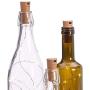 Sterno Home GL42588 LED Cork Wine Bottle Fairy String Lights, 10-Pack, Silver Wire