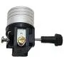 B&P Lamp Antique Brass Finish Table Lamp Wiring Kit with 10 Inch Harp, 3-Way Socket