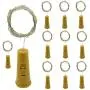 10 Pack 75& Wine Bottle Lights with Cork , Warm Light Up Bottol Cork,Flash Model for Christmas Party Party Wedding Christmas Festival Bar Decoration