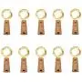 10 Pack 15 LED Wine Bottle Cork Lights, Fairy Mini String Lights Copper Wire, Battery Operated Starry Lights for DIY, Christmas, Halloween, Wedding, Party, Indoor&Outdoor (10 Pack, Warm White) 10 Pack 15 LED Wine Bottle Cork Lights, Fairy Mini String Lights Copper Wire, Battery Operated Starry Lights for DIY, Christmas, Halloween, Wedding, Party, Indoor&Outdoor (10 Pack, Warm White)