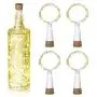 Wine Bottle Lights with Cork,USB Rechargeable LED Fairy Lights 4 Pack 20 LED USB Powered Cork Shape Mini String Light for Wedding,Christmas,Party,Halloween,Birthday,Bar Decoration (Warm White) Wine Bottle Lights with Cork,USB Rechargeable LED Fairy Lights 4 Pack 20 LED USB Powered Cork Shape Mini String Light for Wedding,Christmas,Party,Halloween,Birthday,Bar Decoration (Warm White)