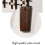 Wall Mounted Wine Rack | Hanging Liquid Bottle Shelf Rustic Barrel Stave Hanging Wooden Wall-Mounted Wine Rack