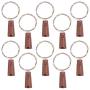 Sterno Home GL42588 LED Cork Wine Bottle Fairy String Lights, 10-Pack, Silver Wire