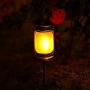 YUEFA Solar Lanterns Outdoor Waterproof, Mason jar Hanging Solar Garden Lights lantrens,for DIY Garden Patio Holiday and Outdoor Large Lawn Decoration