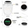 OxyLED 6 Pack Mason Jar Solar Lights + Solar String Lights Outdoor OxyLED 6 Pack Mason Jar Solar Lights + Solar String Lights Outdoor