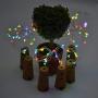 Simplelight Pack of 6 Bottle Cork String Lights,Battery Operated Wine Bottle Copper String Lights (Multi Color)