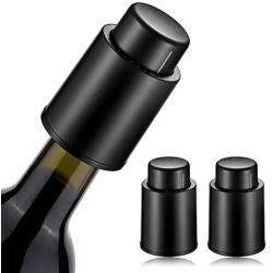 penobon Wine Bottle Stoppers with Vacuum, Wine Vacuum Stopper Keep Fresh, Wine Preserver with Time Scale Record,Reusable Wine Stopper Fits most of Wine Bottles.Best Wine Gifts for Wine lovers[2 PACK]