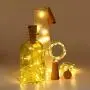 Wine Bottle Lights with Cork, Fulighture 6.6FT 20 LED Copper Wire String Light, Battery Operated Mini Fairy String Light for Liquor Bottle Crafts DIY Party Wedding Decoration, Warm White, 5 Pack
