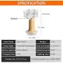 Tatasay Bottle Lights with Cork 2.6ft Silver Wire 9LED Fairy Mini String Light for Liquor Bottles Crafts Party Wedding Decor, 6 Pack