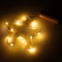 Wine Bottle Lights with Cork 20 LED Copper Wire String Lights, Pack of 6 Battery Operated Starry String Led Lights for Bottles DIY Christmas Wedding Party Decoration (Warm White)