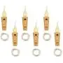 ALED LIGHT Candle Bottle Light, 6 pcs Wine Bottles Cork Lights with Flameless Candle Light 100cm 20 LEDs Silver Wire String Light Battery Powered Starlight for Christmas, Wedding, Party, Decoration