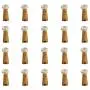 20 Pack 10 LED Wine Bottle Cork Lights, Fairy Mini String Lights Copper Wire, Battery Operated Starry Lights for DIY, Christmas, Halloween, Wedding, Party, Indoor&Outdoor (Warm White) 20 Pack 10 LED Wine Bottle Cork Lights, Fairy Mini String Lights Copper Wire, Battery Operated Starry Lights for DIY, Christmas, Halloween, Wedding, Party, Indoor&Outdoor (Warm White)