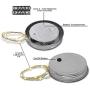 Brass Tacks Mason Jar Fairy Lights Lids (White, 6)